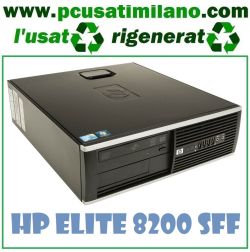 DESKTOP HP ELITE 8200 SFF - INTEL CORE I5-2400 - RAM 8GB - SSD 128GB - WINDOWS 10 PRO
