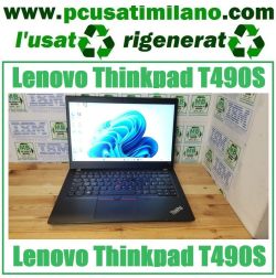 Lenovo Thinkpad T490S - Intel Core i5-8265U - Ram 8GB - SSD 240GB - Led 14" - W11 PRO